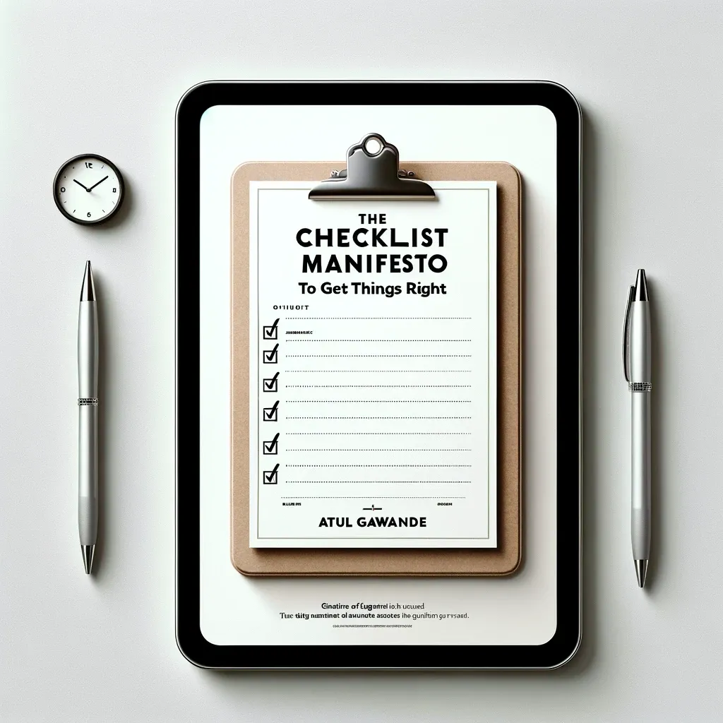 The checklist manifesto by atul gawande book summary